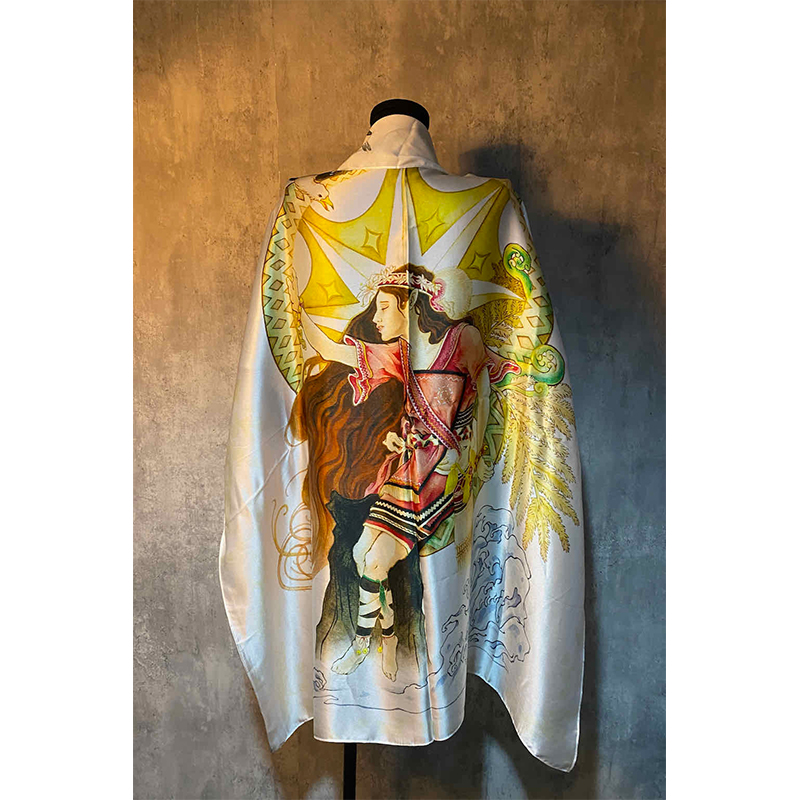 【卡帝塔安】Roath Rata精品絲巾-發光的少女商品圖