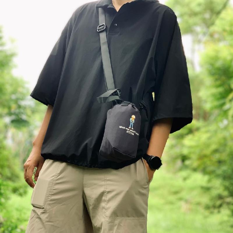 刺繡束口水壺袋《我想說的是...》商品圖