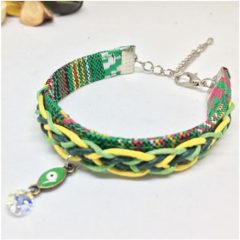 圖騰手環 / 森林之眼/六股編織手環經典款Six-strand Weaving Bracelet商品圖