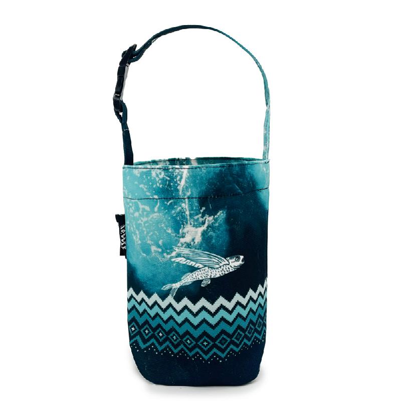 【圖騰系列】海洋深海飛魚萬用環保飲料提袋商品圖