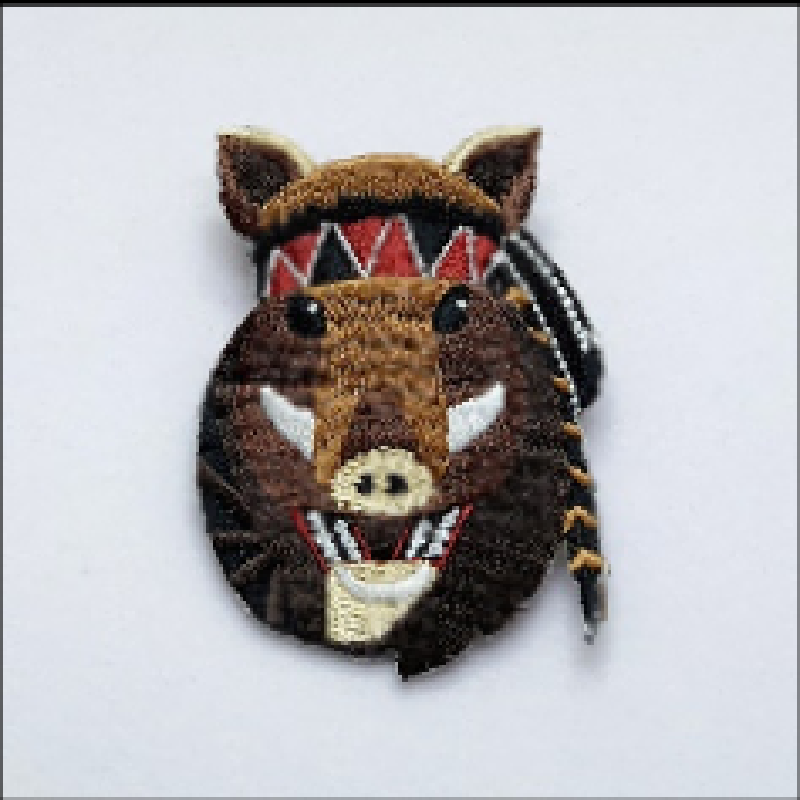 動物刺繡別針(圖樣隨機)商品圖