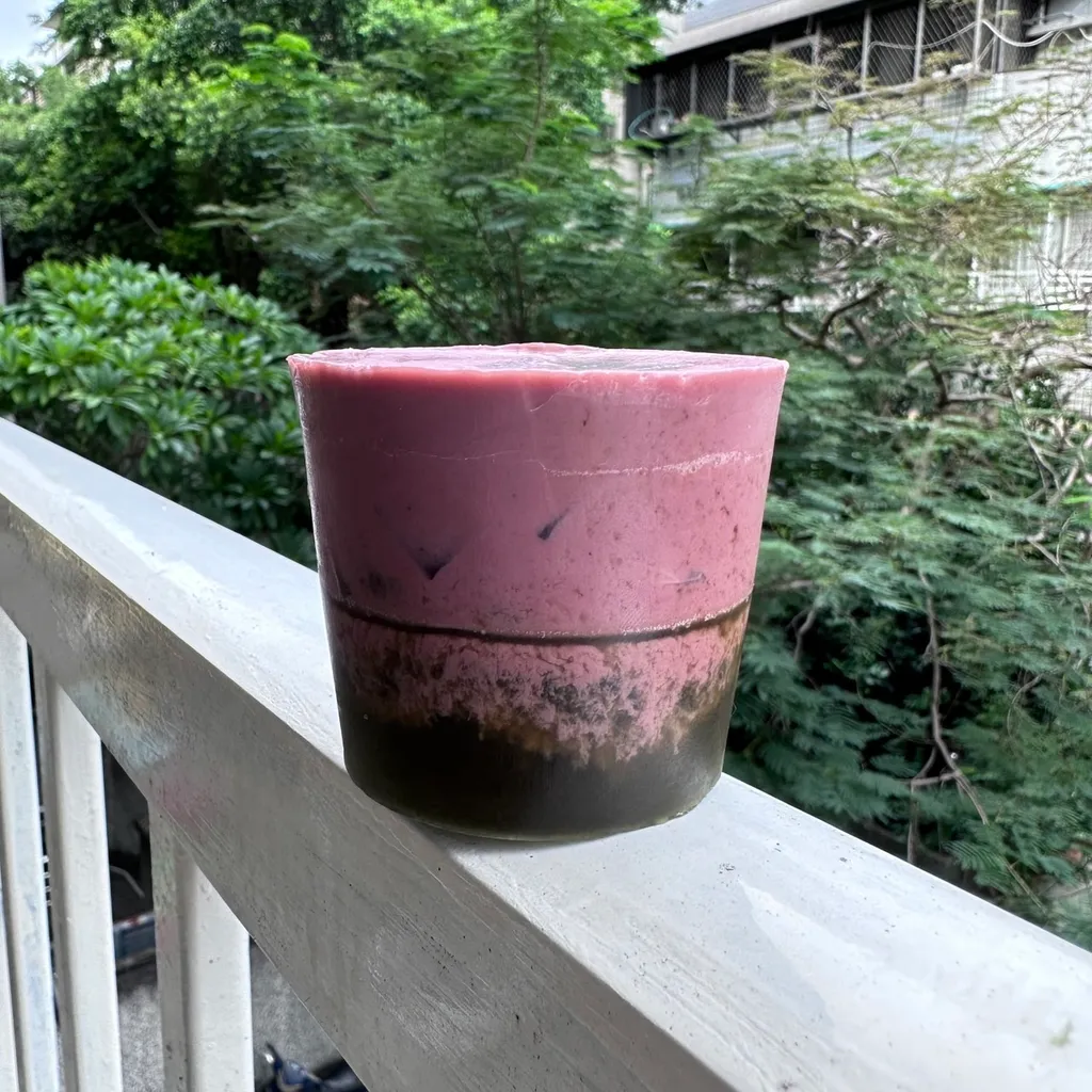 頭皮山菜皂(小杯)-山菜紅藜商品圖