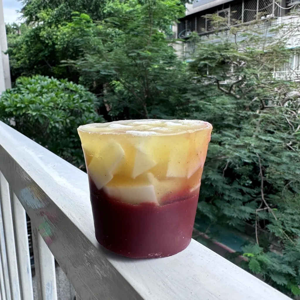 頭皮山菜皂(小杯)-山菜南瓜商品圖