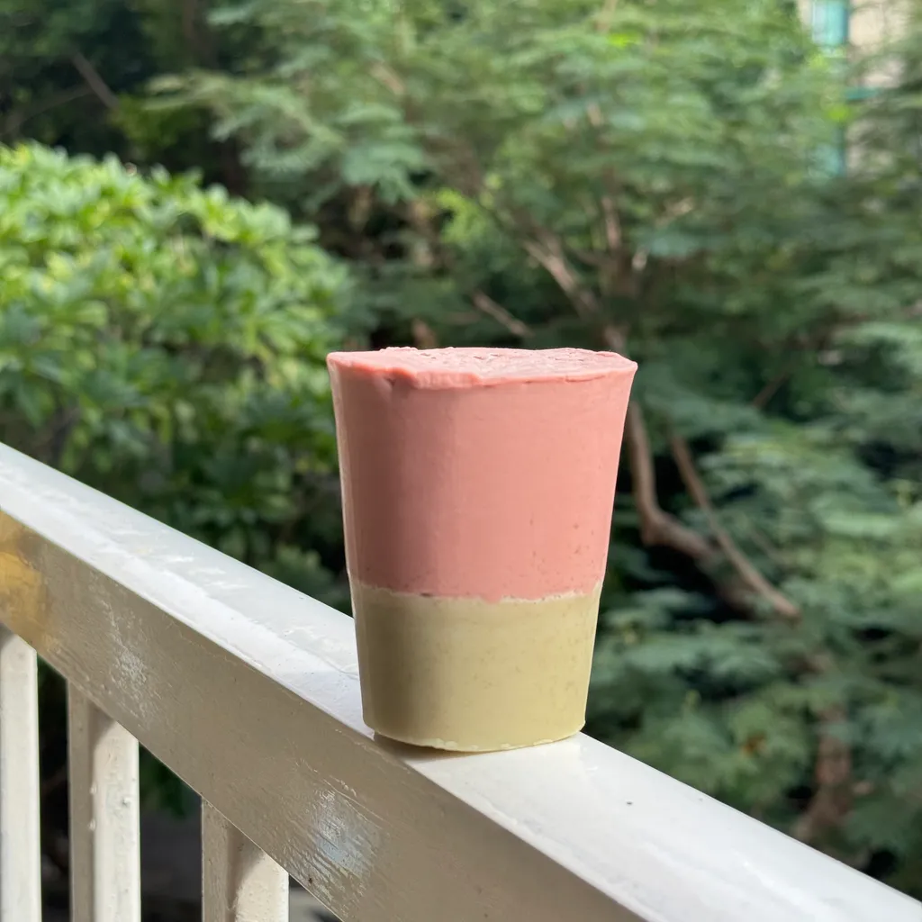 頭皮山菜皂(大杯)-山菜紅藜商品圖
