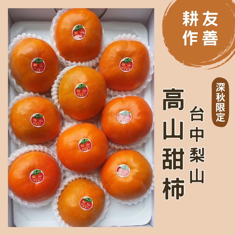 【深秋限定 – 高山甜柿 】日本移植來台-富有甜柿-團購組(3~6箱)運費商品圖
