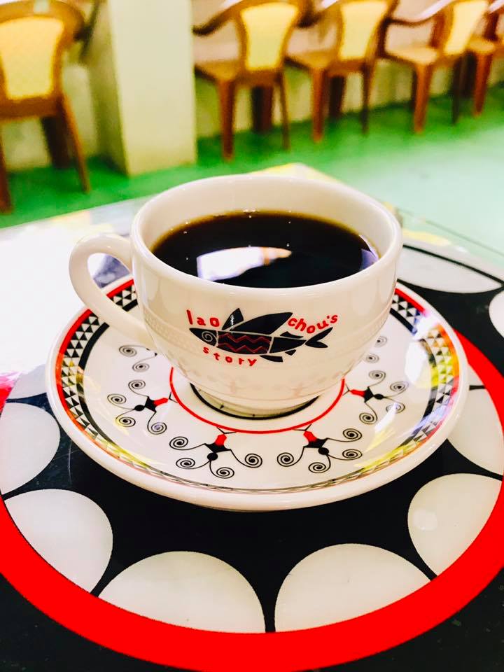 蘭嶼老周故事聯名咖啡杯
